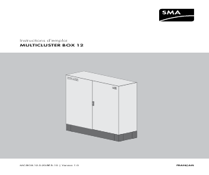 SMA MULTICLUSTER BOX 12 Manuels