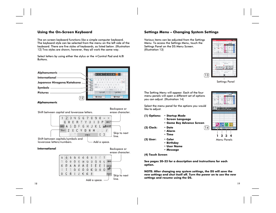 Nintendo Ds Lite Manuel D Utilisation Page 11 22