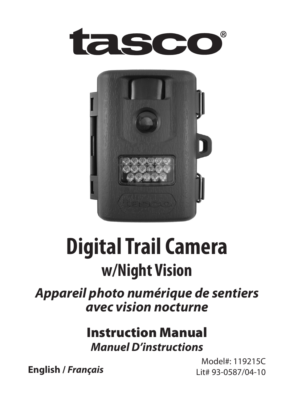 Tasco trail camera instructions