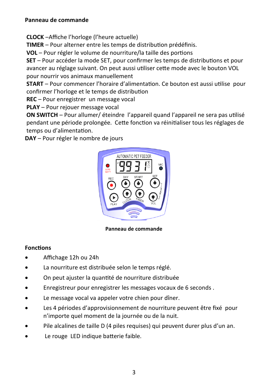 Andrew james clearance pet feeder manual