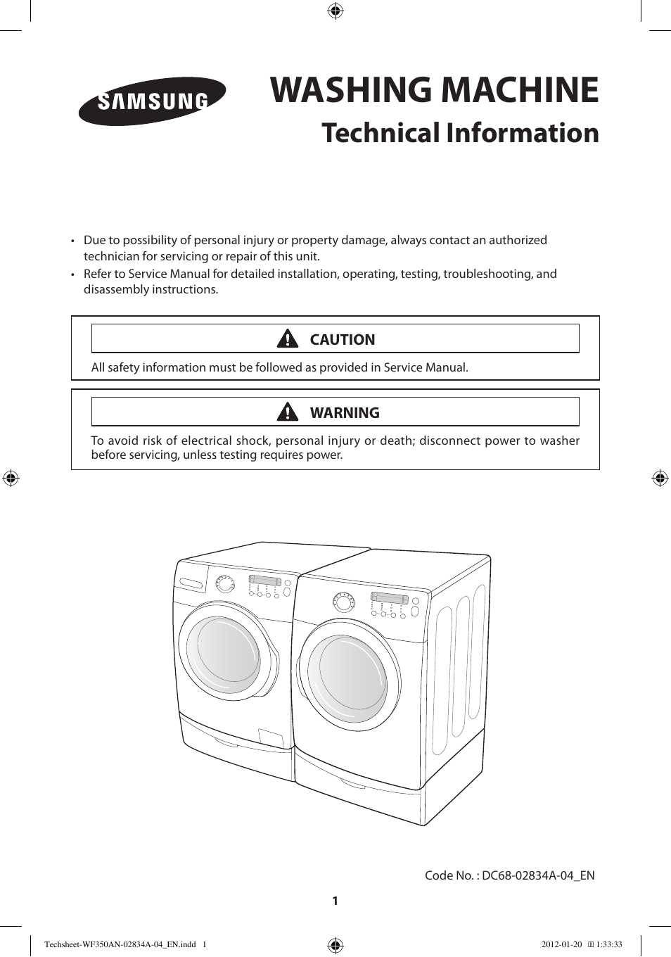 Samsung Wf330anw Xaa Manuel D Utilisation Pages 48 Aussi Pour Wf350anp Xaa Wf350anr Xaa Wf331anw Xaa Wf331anr Xaa Wf350anw Xaa Wf330anb Xaa