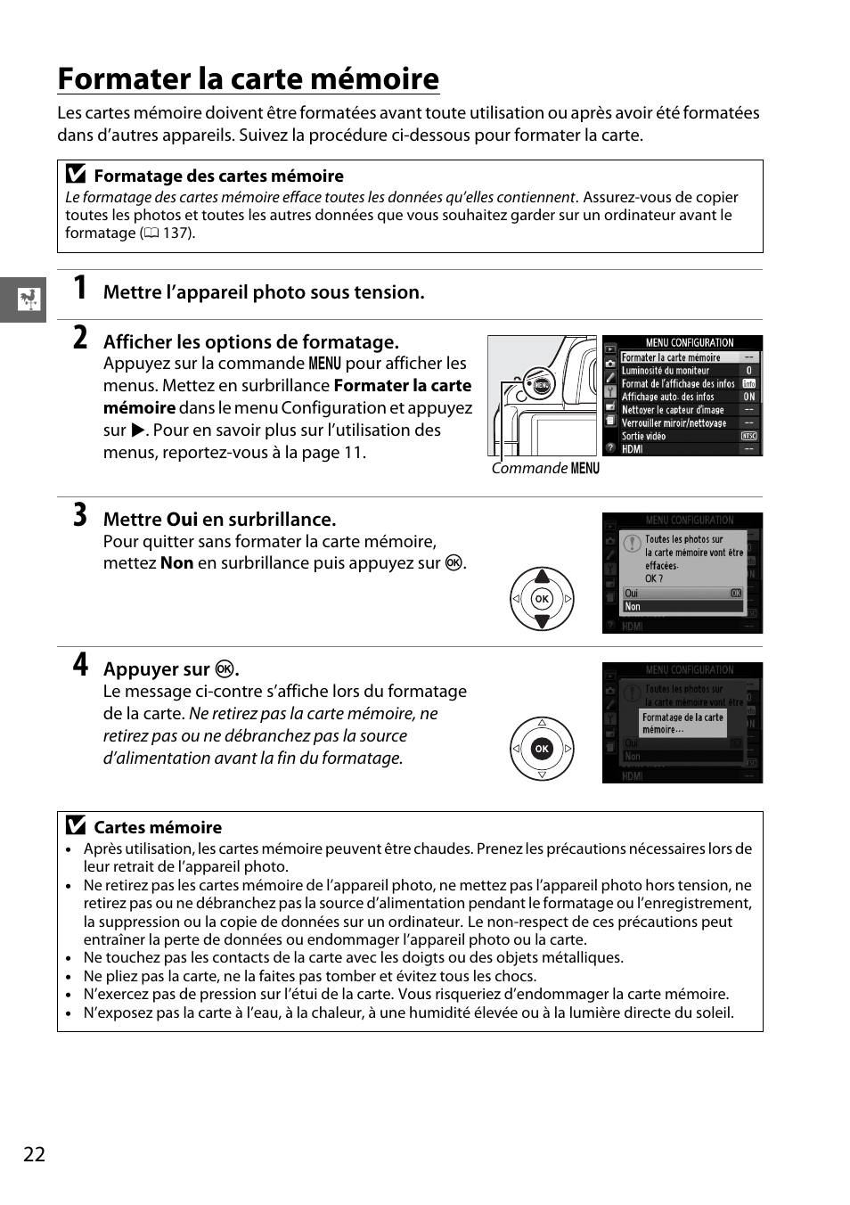 Formater La Carte Memoire Nikon D5100 Manuel D Utilisation