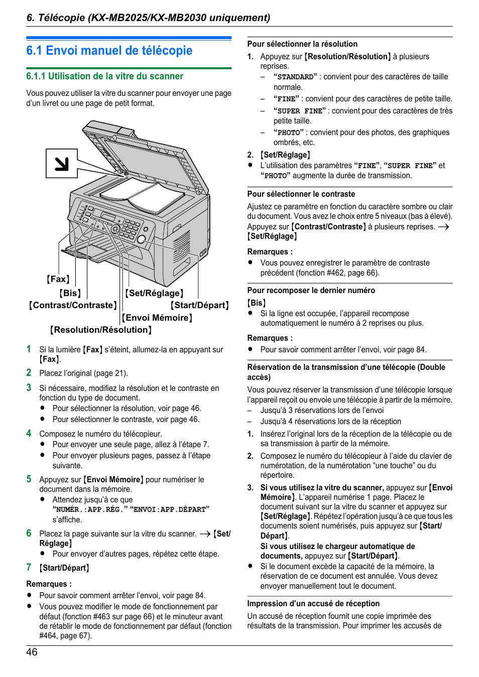 fax panasonic kx mb2030