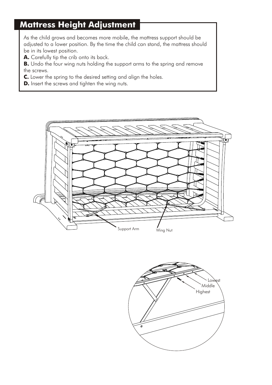 Stratton convertible outlet crib