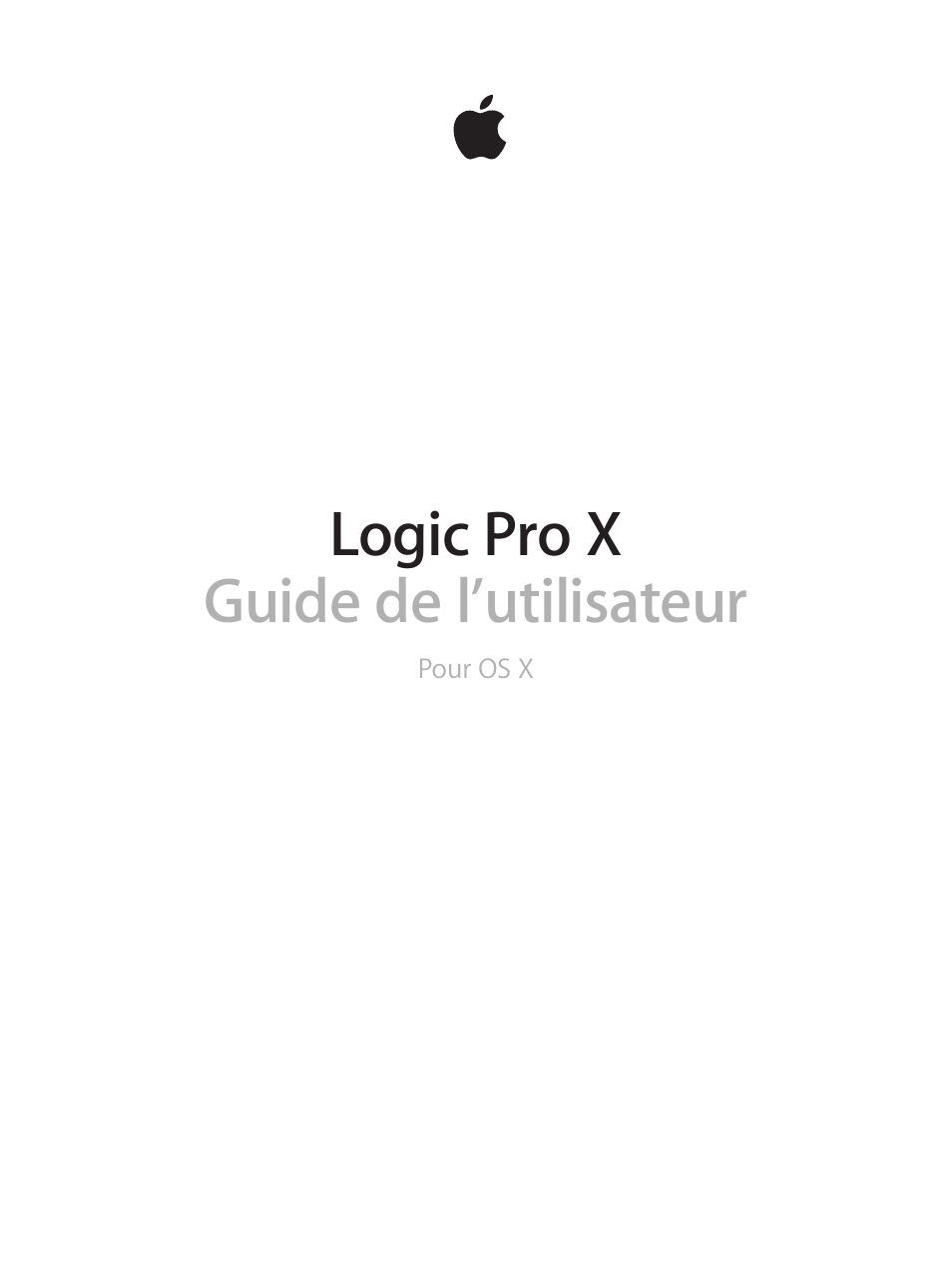 logic pro 10.4 manual