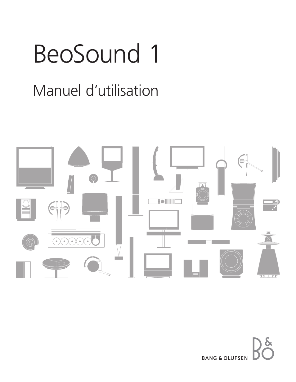 Bang & Olufsen BeoSound 1 - User Guide Manuel D'utilisation | Pages: 24 ...